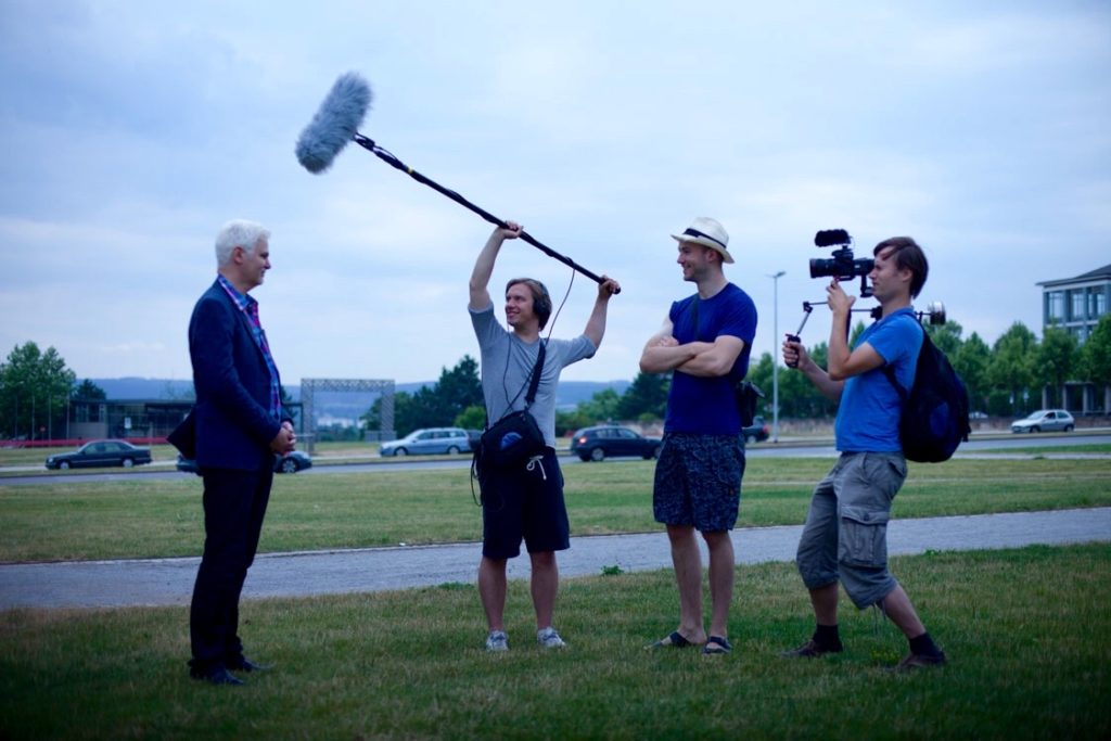 Dreharbeiten Doku 7000 Eichen 1024x683